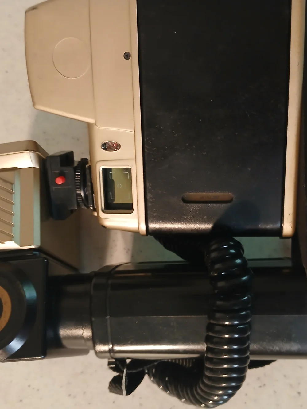 Vintage Panatex 35 Mm Camera With Flash And Original Manual